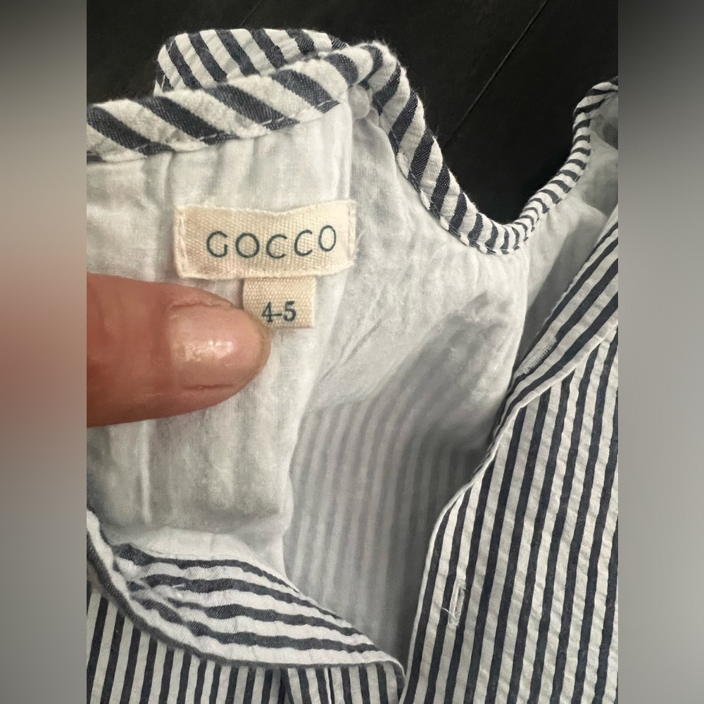 Gocco, Spanish brand, stripped beautiful girl dress - Picture 3 of 3